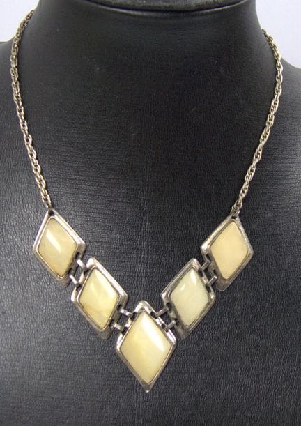 Fashion jewelry necklace, signed “Schur Pirates.”