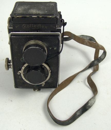 Spiegelreflexkamera Rolleiflex, Hersteller Franke 