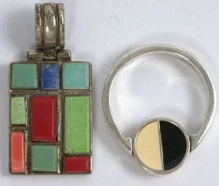 Ausgefallenes 925er Silber Set bestehend aus Anhän
