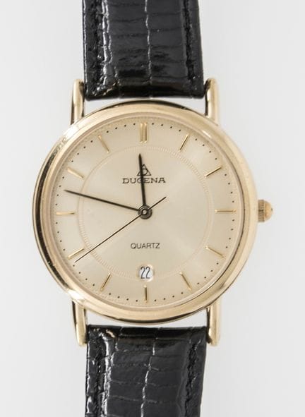 Orologio da polso da uomo Dugena, design piatto, m