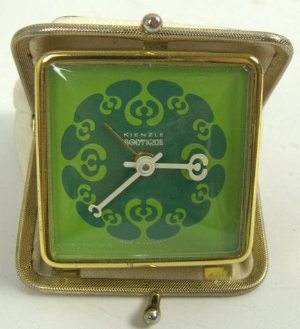 Retro Reisewecker, Kienzle Modell Boutique in der 