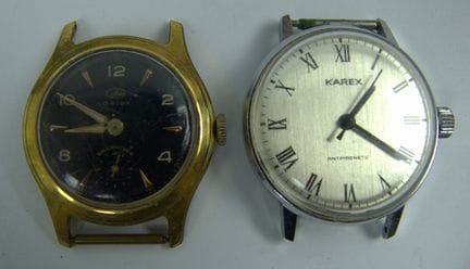 2 orologi da polso da uomo meccanici, funzionament