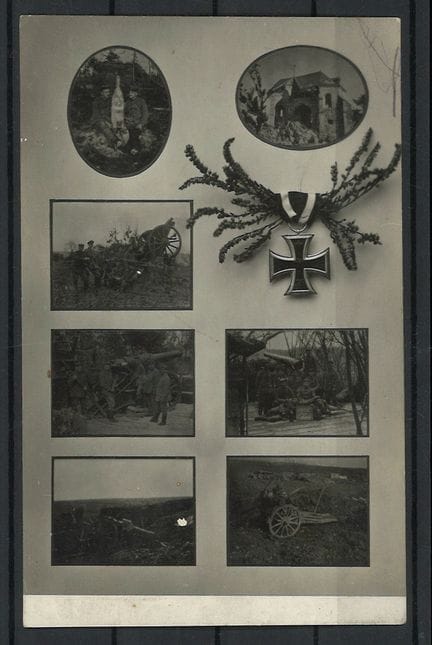 Cartolina postale patriottica della Prima guerra m