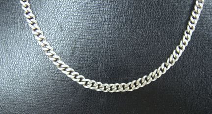 925er Silber Kette. Länge ca. 50 cm