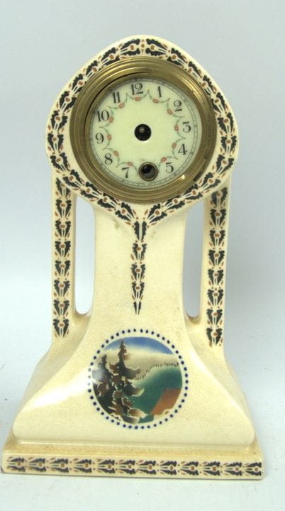 Orologio da camino decorativo in stile Art Nouveau