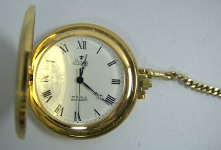 Stowa pocket watch, manual winding, tested and in 