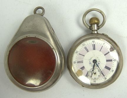 800-grade silver pocket watch for the watchmaker.
