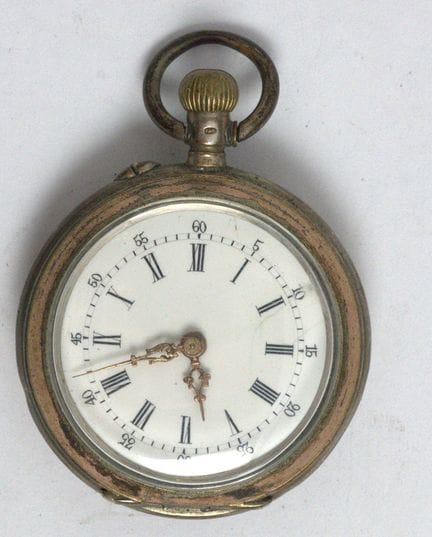 Women's pocket watch, 800 silver. Tested and in wo