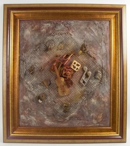 Ritratto murale tridimensionale "Scultura murale i