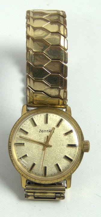 Orologio da polso da uomo ZENTRA, meccanico. Funzi