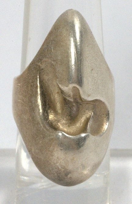 925er Silberring LAPONIA. Ringgröße 53