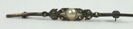 835er Jugendstil Stabbrosche.