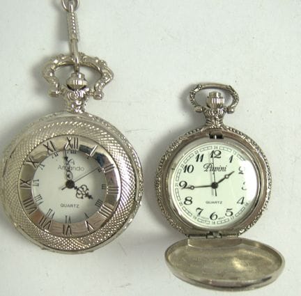 Two pocket watches in like-new condition from a li