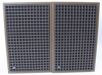 Paar Dual CL 116 Lautsprecher aus Holz mit charakt