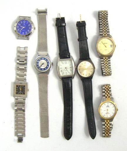 Lot Herren Armbanduhren aus Auflösung.