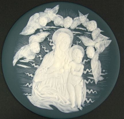Villeroy & Boch, Weihnachtsteller "Maria in der Gl