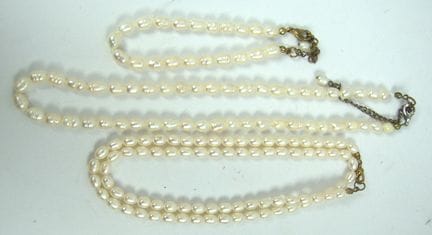 Lot Echtperlenschmuck aus Auslösung