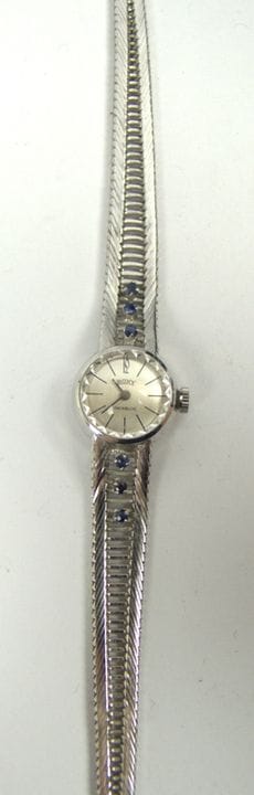 Orologio da polso da donna in argento 835, non tes