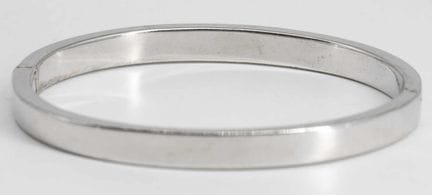 Bangle, 925 silver, hallmarked. 10 g