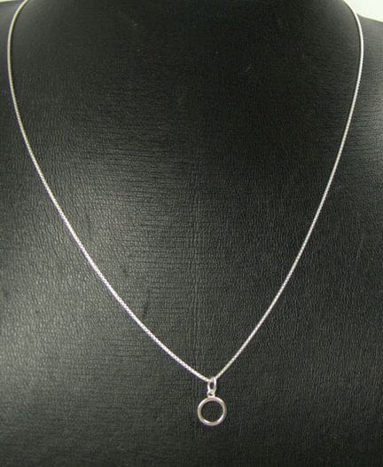 Necklace with pendant, 925 sterling silver. Neckla