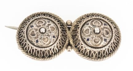 Brooch, 830 silver