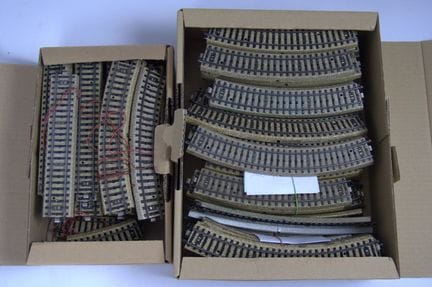 Konvolut Märklin Schienen, dabei 26 x 5106, 46 x 5