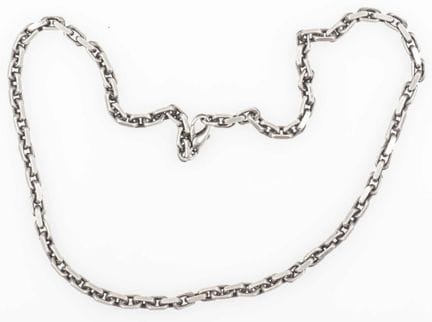 Necklace, 925 sterling silver, length approx. 55 c