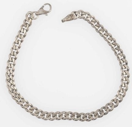 Bracelet, 925 sterling silver, length approx. 19.5