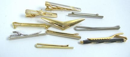 Lot of tie pins from a liquidation sale.