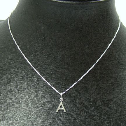 Necklace with pendant, 925 sterling silver. Neckla