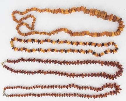 Lot of Amber Jewelry