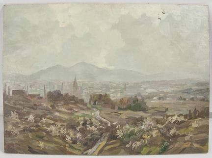 Adolf HASENKAMP (1927–2002) Oil painting on hardbo