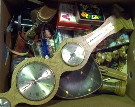 Lot from a household clearance sale