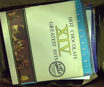 Lot of records from a liquidation sale, various ar