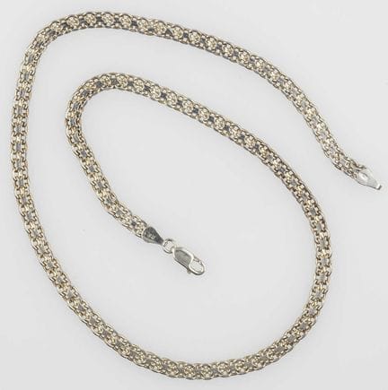 Necklace, 925 silver. 18 g
