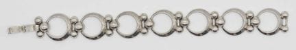 Unique 925 sterling silver bracelet. Length: appro