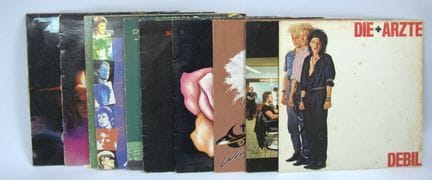 A lot of LPs, including Queen, Deep Purple, ZZ Top