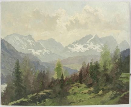 Adolf HASENKAMP (1927–2002) Oil painting on hardbo