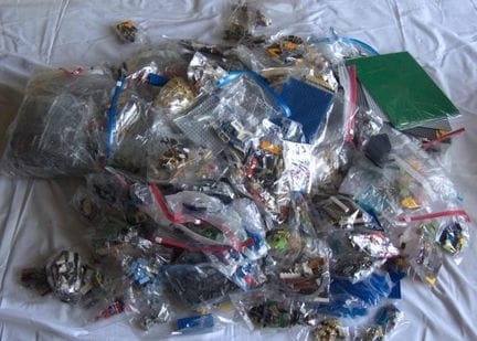 A collection of various accessories and sheets for