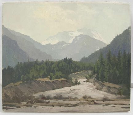 Adolf HASENKAMP (1927–2002) Oil painting on canvas