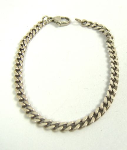 925 sterling silver bracelet, length approx. 18 cm