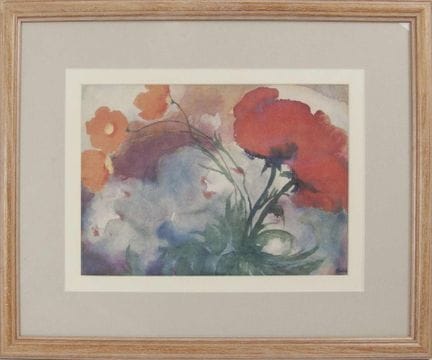 Emil NOLDE (1867–1956) Print “Poppies,” a reproduc