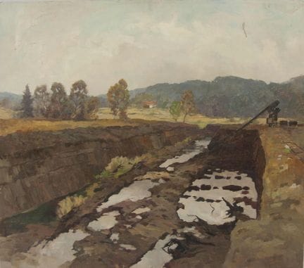 Adolf HASENKAMP (1927–2002) Oil painting on hardbo