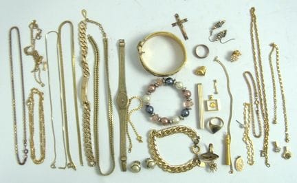 Lot Mode Schmuck aus Auflösung.
