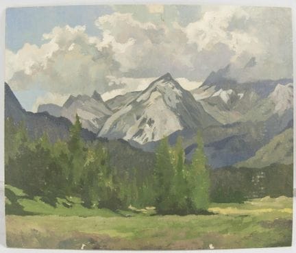 Adolf HASENKAMP (1927–2002) Oil painting on hardbo