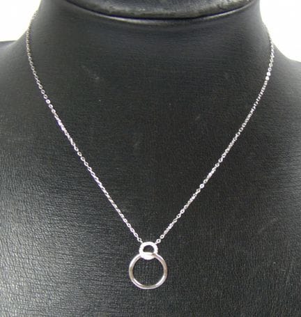 Necklace, 925 sterling silver. Chain length: appro