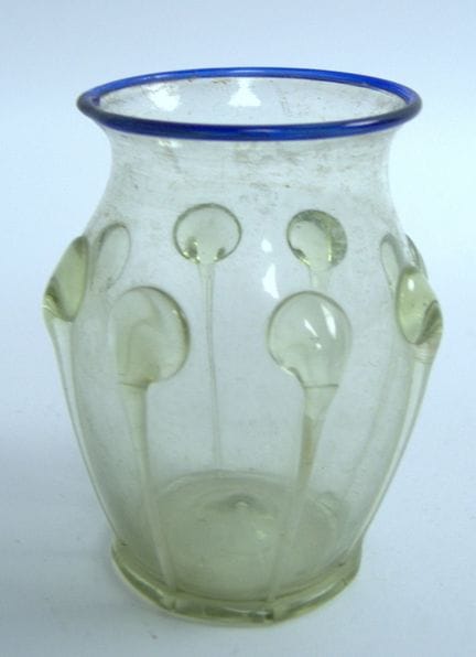 Krautstrunk Glas, auch bekannt als Waldglas. Höhe 