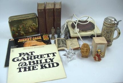 Lot from a household clearance sale