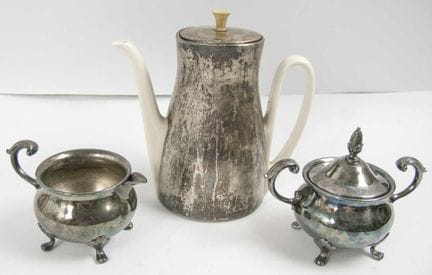 A small coffee set consisting of a Fürstenberg the