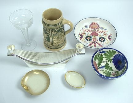 Liquidation sale, including candle holders, pitche